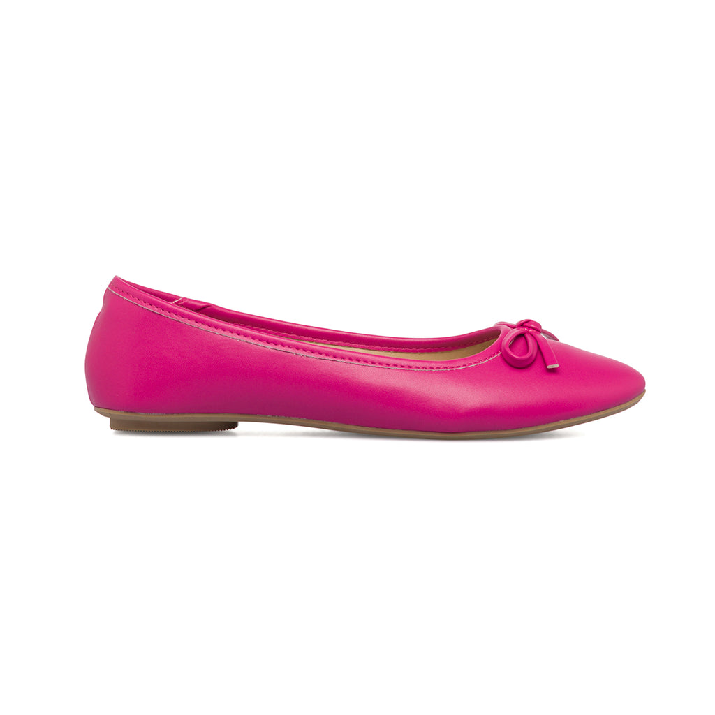 Ballerine fucsia da donna con fiocchetto Lora Ferres