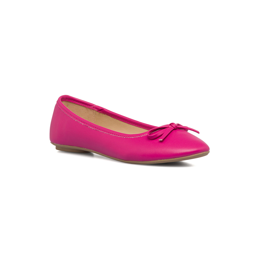 Ballerine fucsia da donna con fiocchetto Lora Ferres