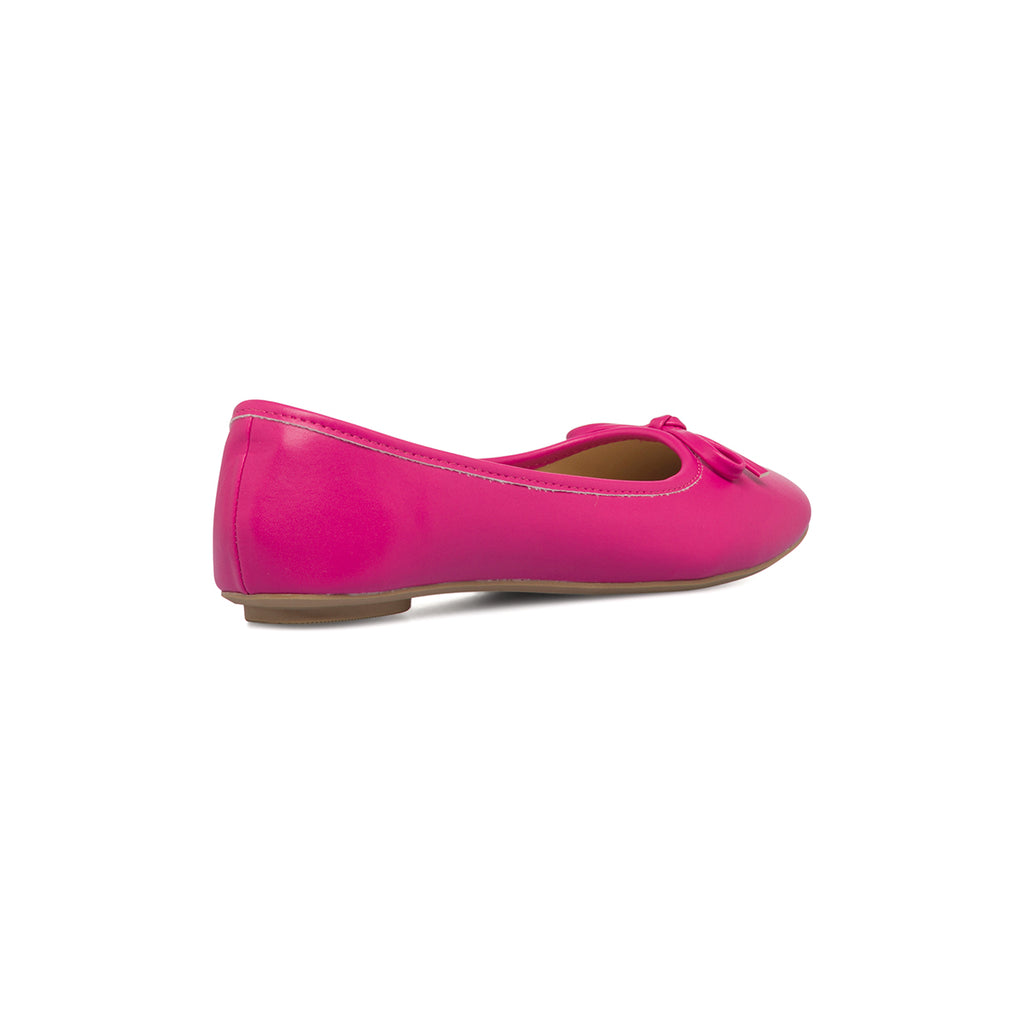 Ballerine fucsia da donna con fiocchetto Lora Ferres