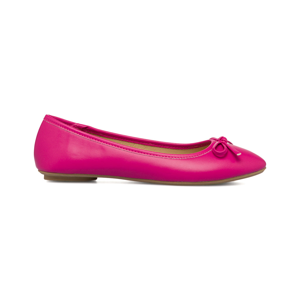 Ballerine fucsia da donna con fiocchetto Lora Ferres