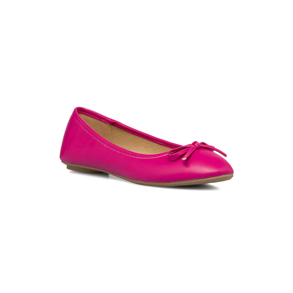 Ballerine fucsia da donna con fiocchetto Lora Ferres