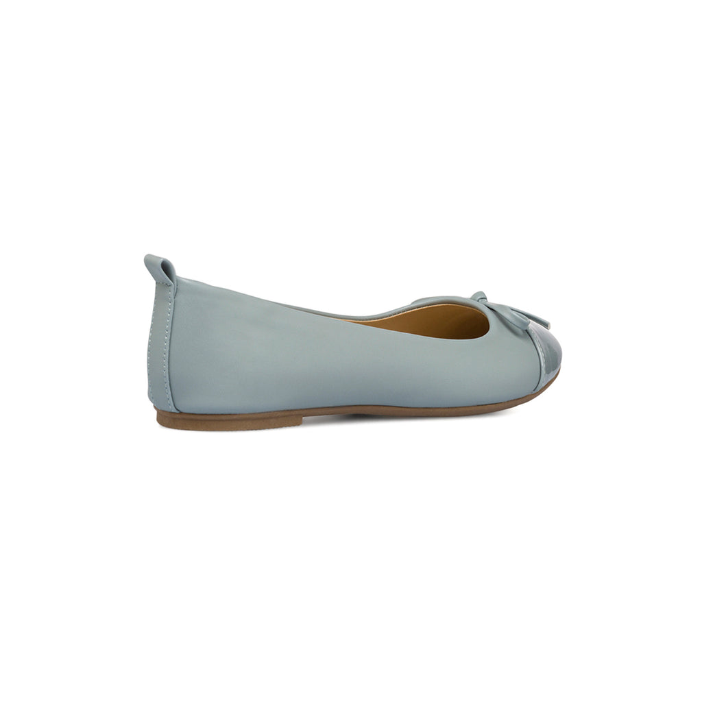 Ballerine azzurre da donna con fiocchetto Lora Ferres