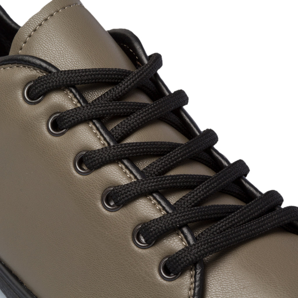 Scarpe comfort verdi con lacci neri P Soft