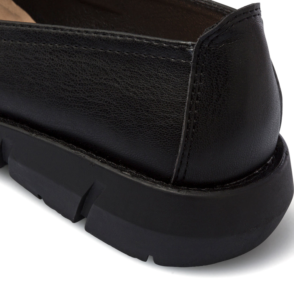 Ballerine nere da donna con fascette colorate P Eco Friendly