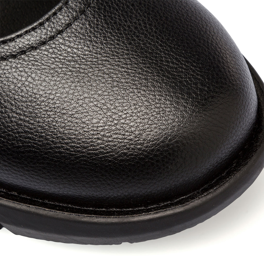 Ballerine nere da donna con cinturini elastici P Eco Friendly