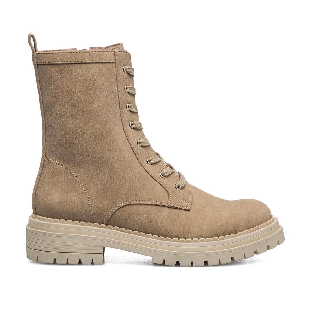 Anfibi color taupe in nubuck Swish Jeans