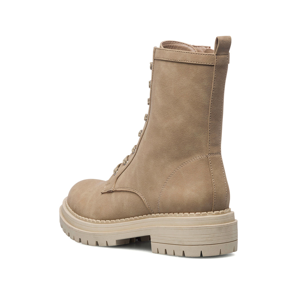 Anfibi color taupe in nubuck Swish Jeans