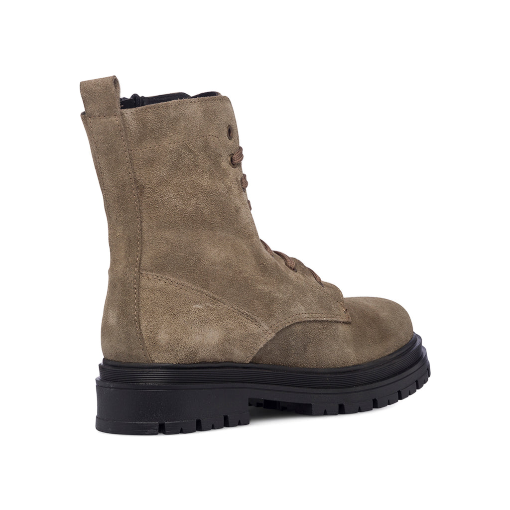 Anfibi taupe in microfibra da donna con suola chunky Swish Jeans