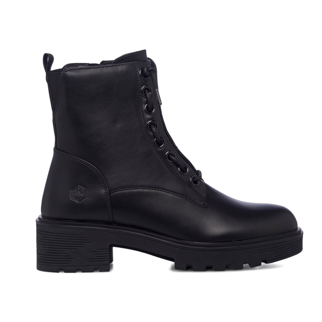 Anfibi neri in pelle da donna Lumberjack Ramone