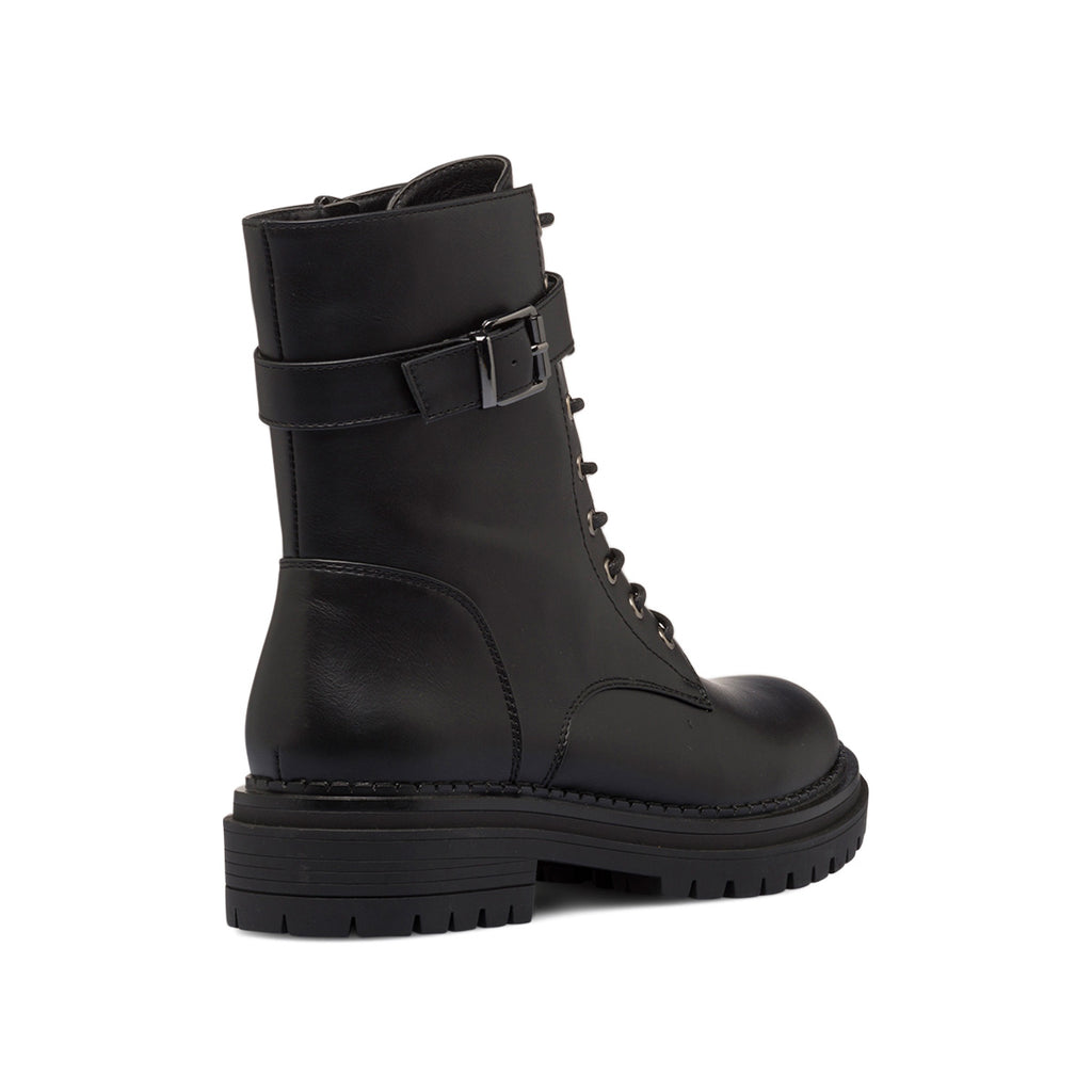 Anfibi neri da donna con cinturino Swish Jeans