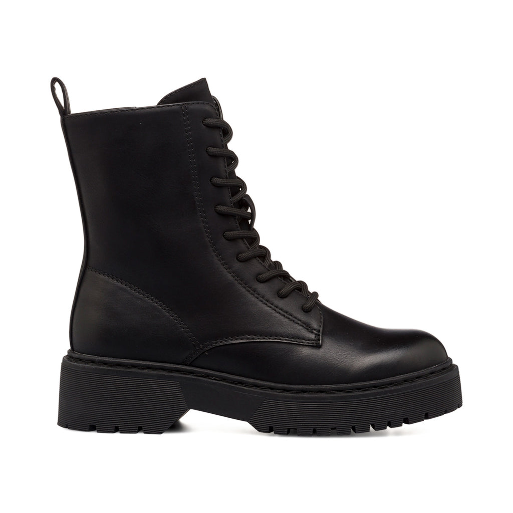 Anfibi neri da donna con suola chunky Lora Ferres