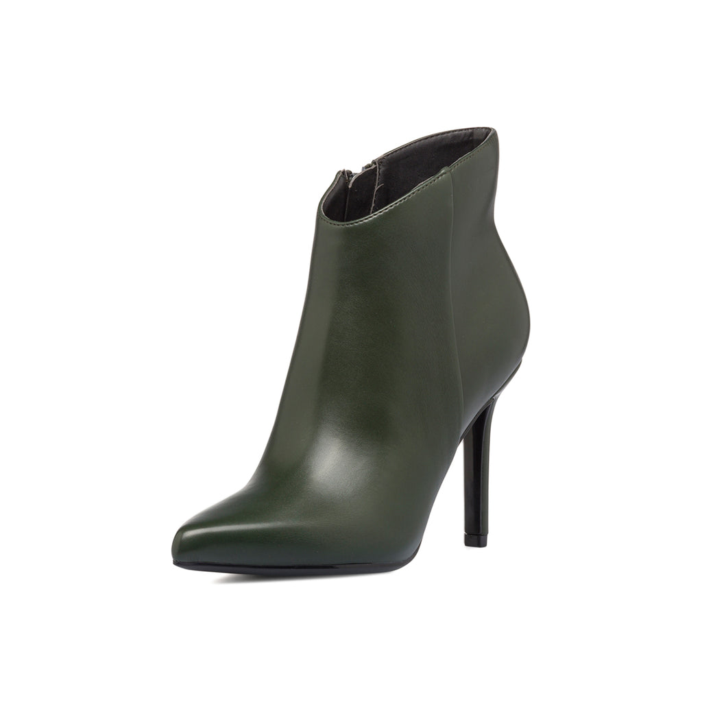 Stivaletti verdi da donna con tacco a spillo 10 cm Lora Ferres