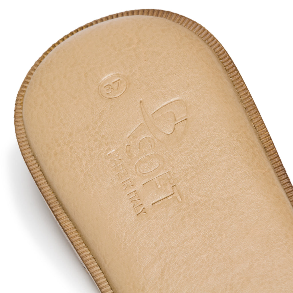 Ciabatte nere con fasce intrecciate Lora Ferres