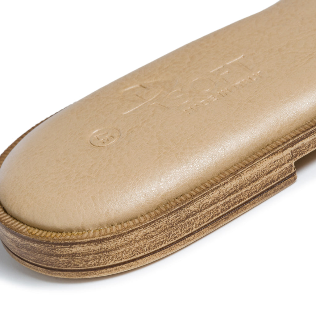 Ciabatte marroni con fasce intrecciate Lora Ferres