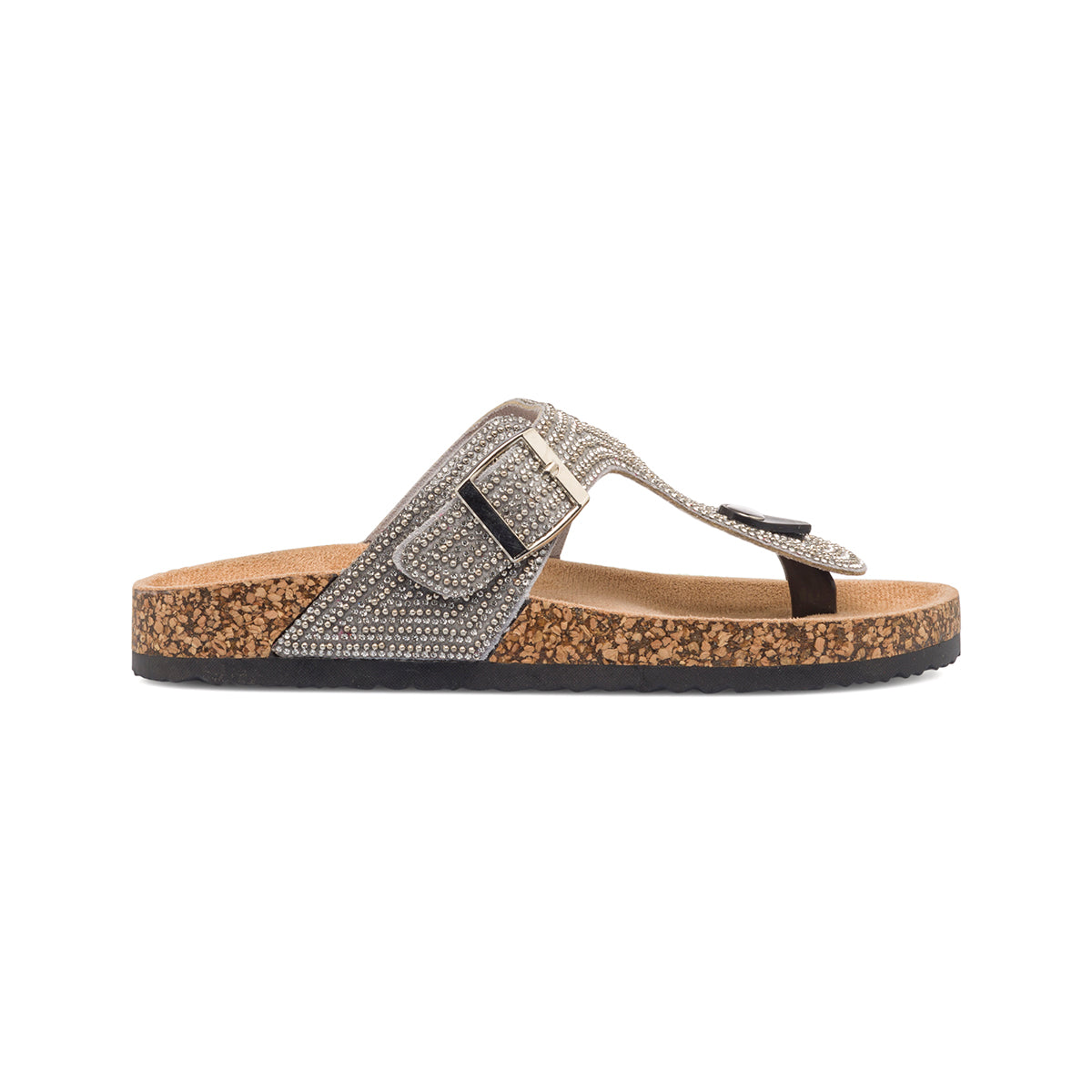 FRAU 86T8 - Sandalo Infradito da Donna in Pelle con Fibbia Turtle FRAU 86T8 - Sandalo Infradito da Donna in Pelle con Fibbia Turtle