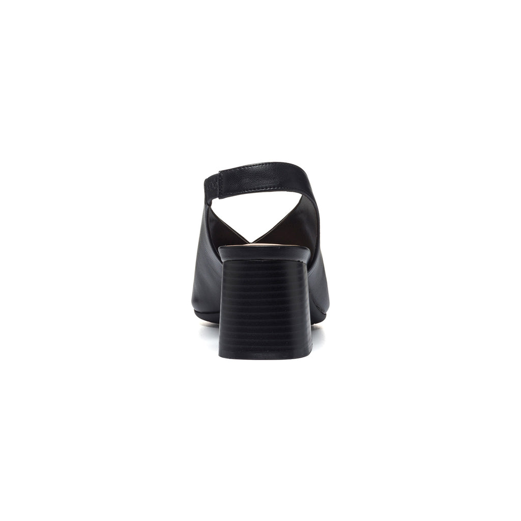 Sandali neri con tacco 6 cm Lora Ferres