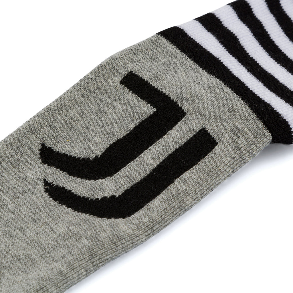 Calzini antiscivolo grigi da bambino con logo Juventus