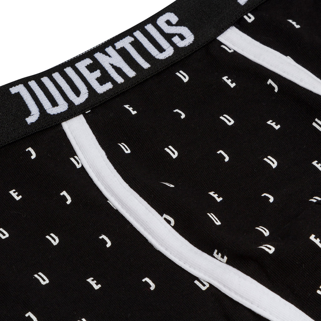 Boxer bianconeri da bambino con logo Juventus