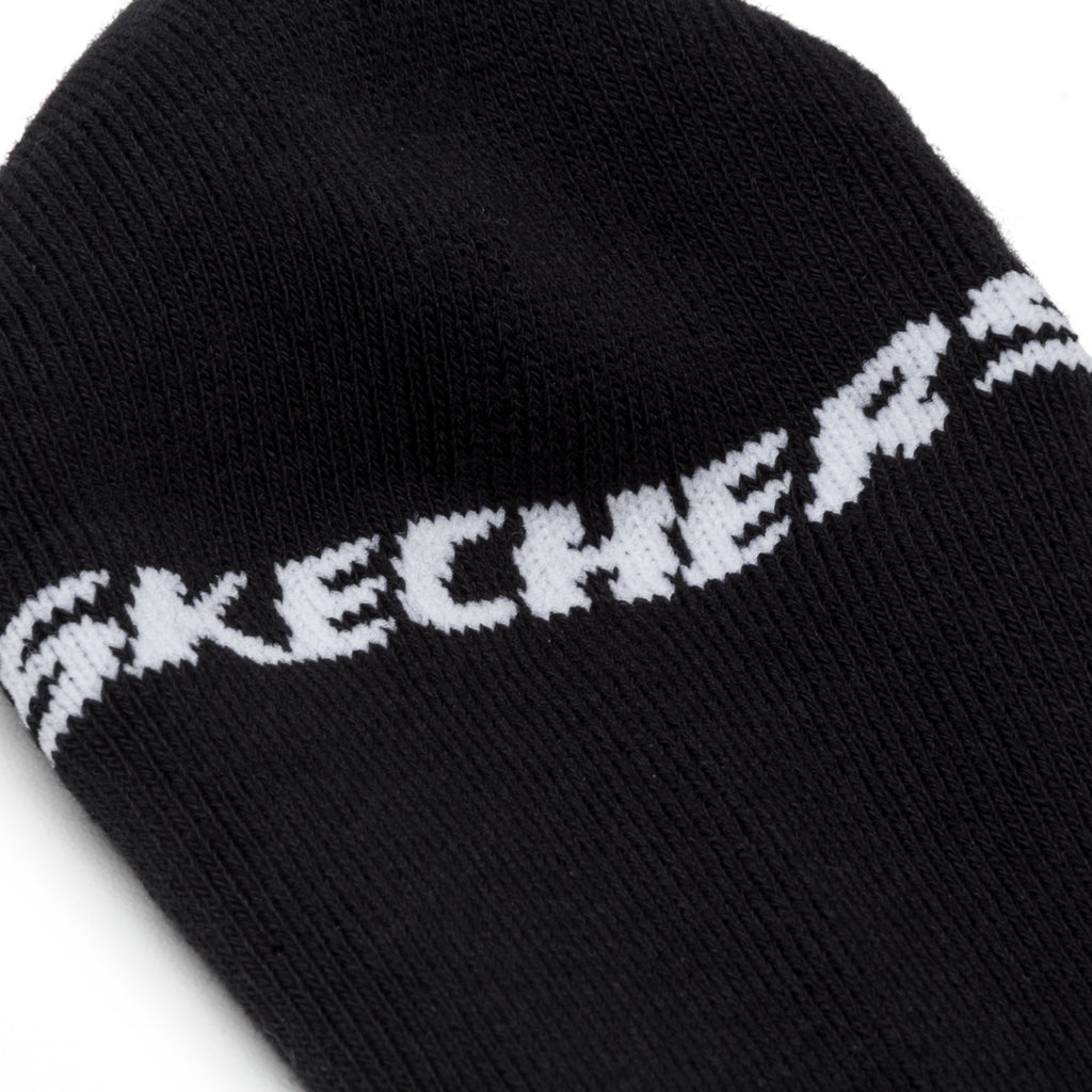 Pacco da 2 paia di calzini neri da uomo Skechers