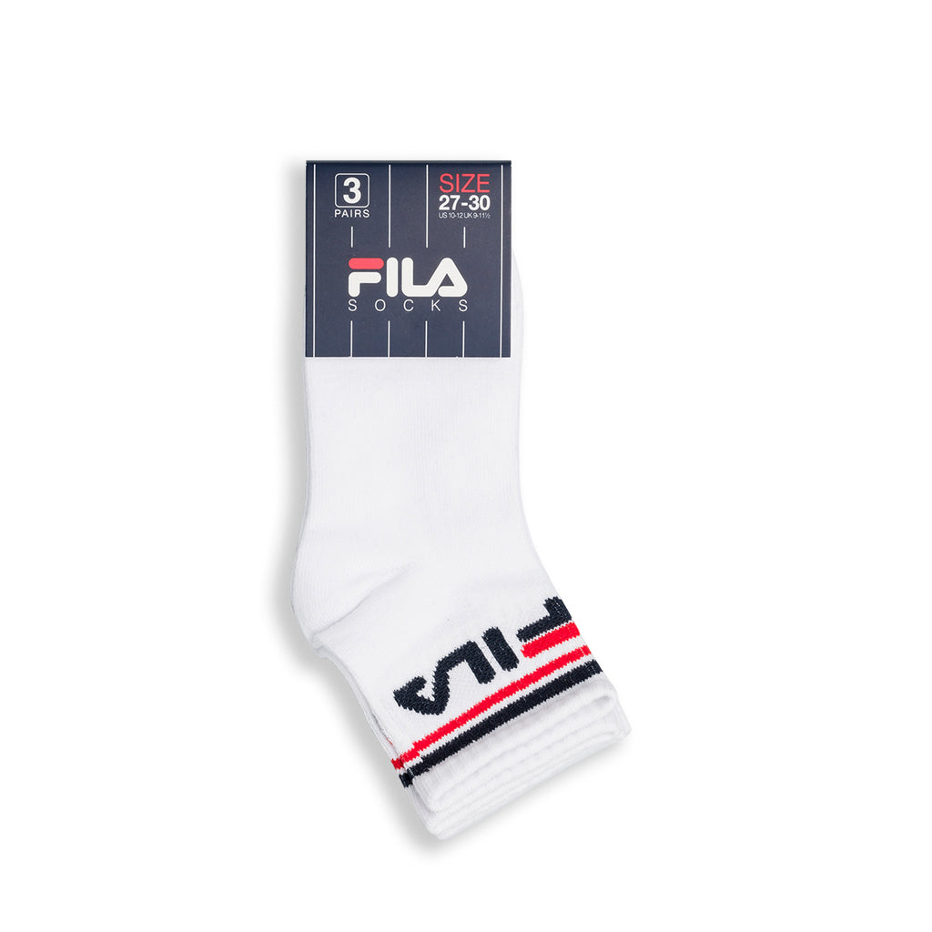 Pacco da 3 paia di calzini bianchi da bambino Fila
