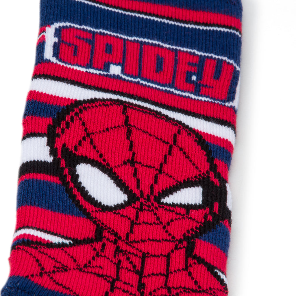 Calzini antiscivolo rossi da bambino Spiderman