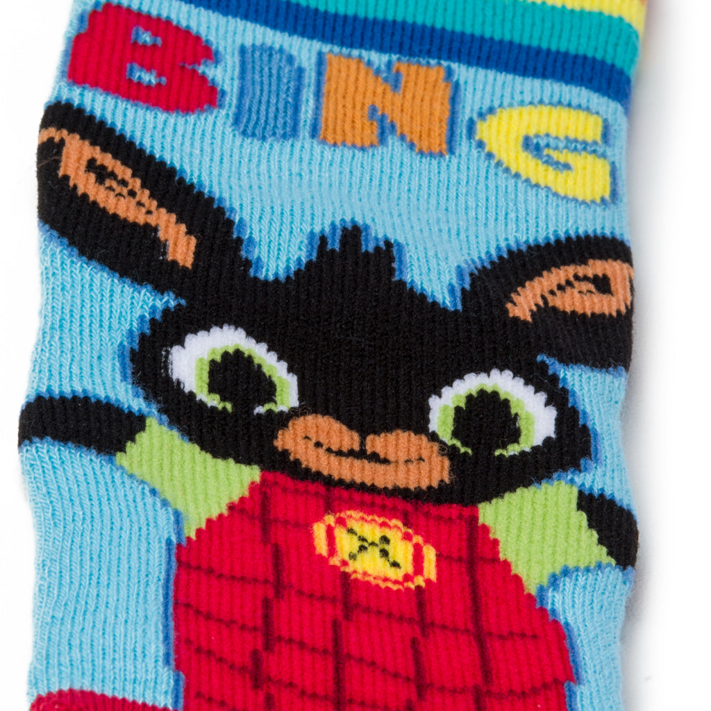 Calzini antiscivolo azzurri da bambino Bing