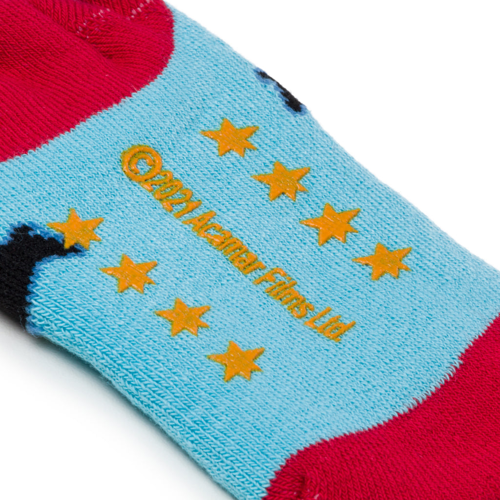 Calzini antiscivolo azzurri da bambino Bing