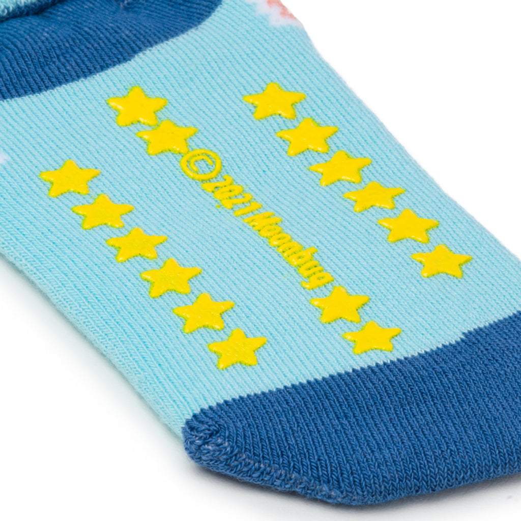 Calzini antiscivolo azzurri da bambino Cocomelon